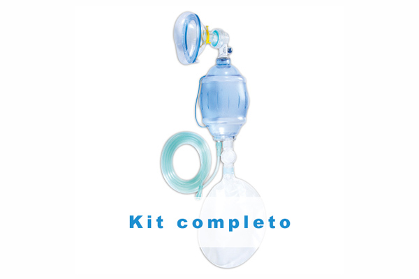 Pallone rianimatore manuale, Kit completo