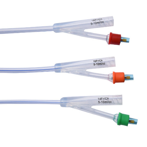 SECURE, 
Silicone Foley Catheter